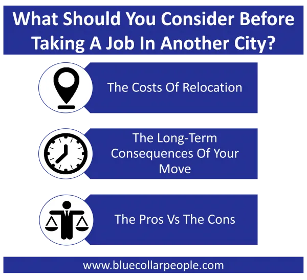 What Should You Consider Before Taking A Job In Another City?